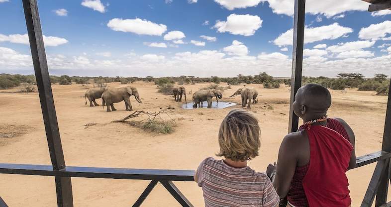 Amboseli National park camp experience for tourist on a trip from belli asili voyages